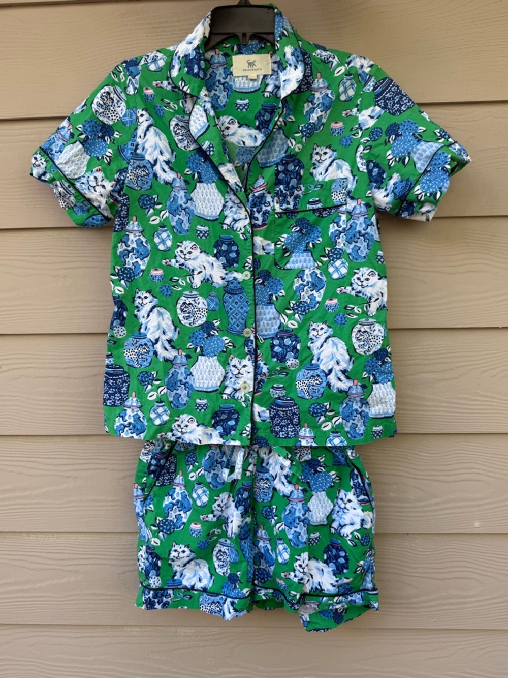 Printfresh Fancy Cat Pajama Set - Picture 6 of 16